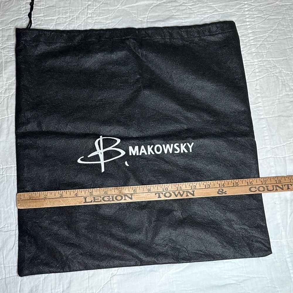 B Makowsky dust bag black used - Picture 3 of 6